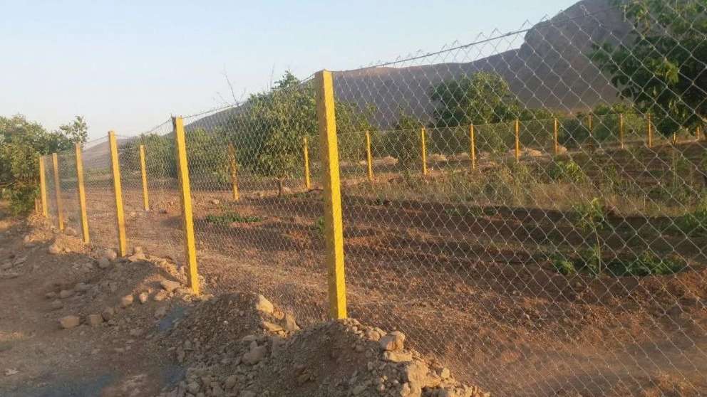Concrete fence base